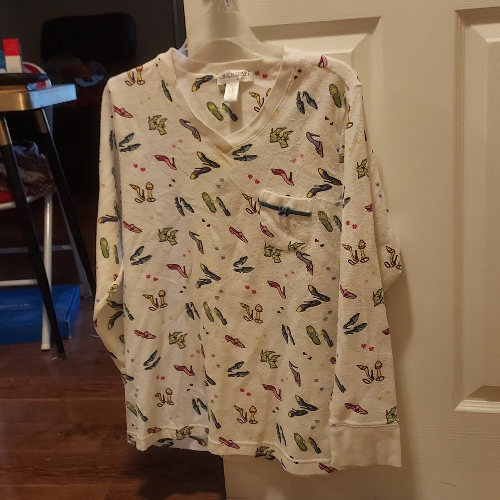 NWOT  Carole Houshman of new York thermal set, size large